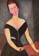 Amedeo Modigliani Portrat der Frau van Muyden Germany oil painting artist